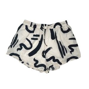 Seven Wonders York Cotton‎ Short Sand/Black Women's Shorts size Large